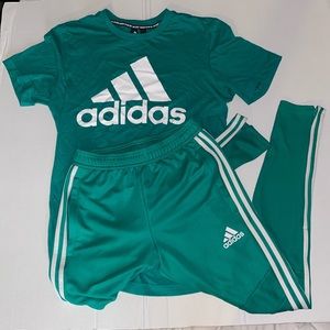 Men’s Tracksuit Set - T-shirt & Cuffed Track Pants